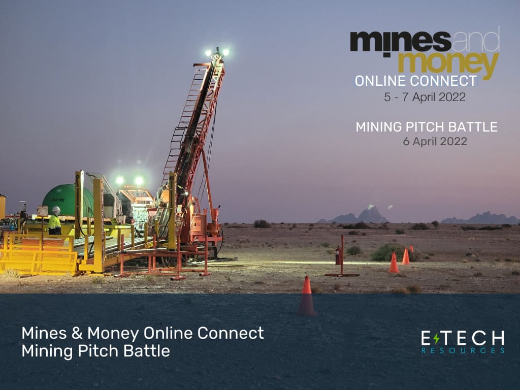 E-Tech Resources - Mines and Money Online Connect Event