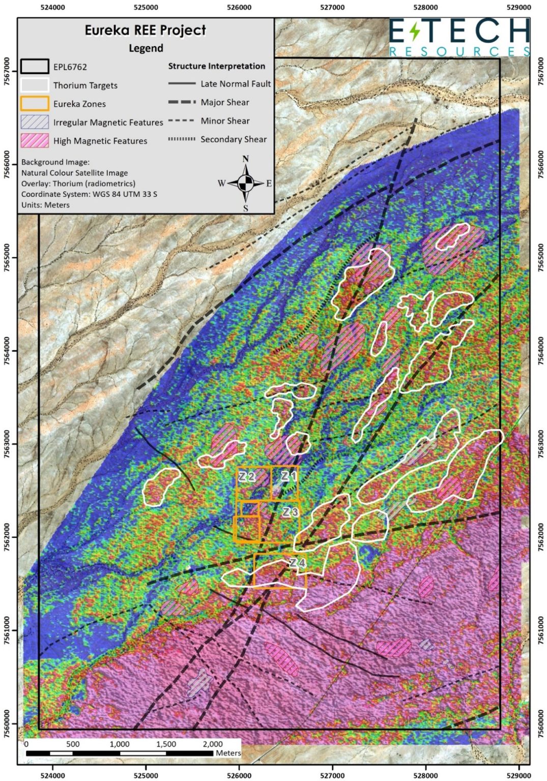 E-Tech identifies 17 drill targets for exploration drilling at its 100% ...