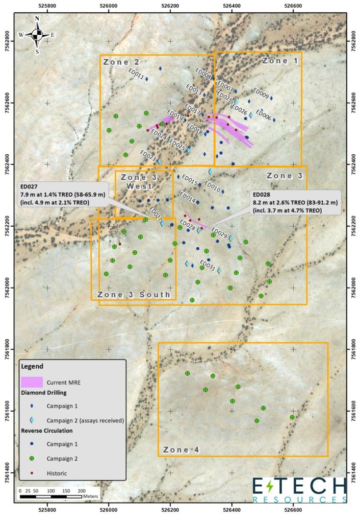 Diamond Drilling Intersects Thick, Rare Earth Element (Ree) Mineralisation, Open at Depth and Along Strike at Eureka